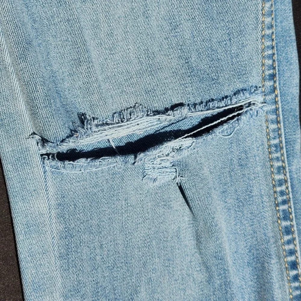 Levi's 511 Boys Size 14 Skinny Slim Fit Light Wash Blue Denim Jeans Pockets